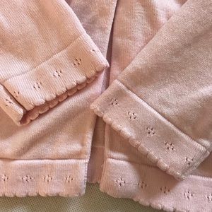 Janie and Jack Shirts & Tops - Janie and Jack Time for Tea 4T cardigan pink Janie and Jack Shirts & Tops - Janie and Jack Time for Tea 4T cardigan pink